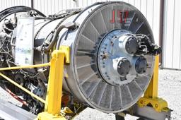 Pratt & Whitney J57 Jet Engine with Trailer