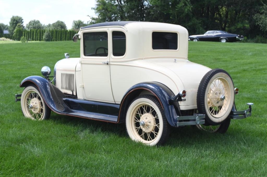 1929 Ford Model A Coupe with Rumble Seat