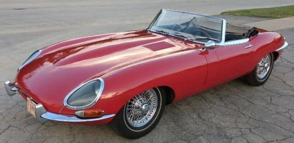 1962 Jaguar E-Type XKE "Flat Floor" Roadster