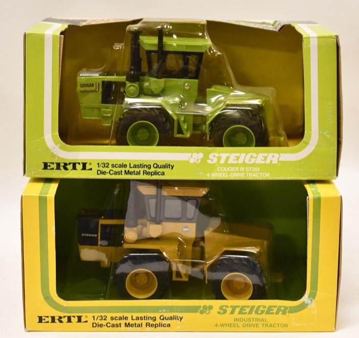 1/32 Ertl Steiger Cougar & Steiger Industrial