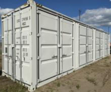 New 40' Multi Door Shipping Container
