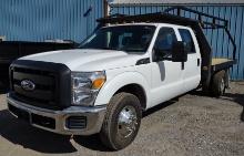 2011 Ford F350 Flatbed Truck