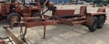 1983 Ditch Witch T8 13" Dual Axle Trailer