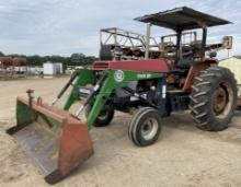 Case Tractor 144 BGD, With BushHog 2426