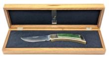 1976 Limited Gerber Brass Body Lock-Back Knife