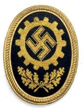 WWII German NSDAP Visor Cap Badge