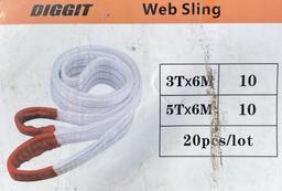 DIGGIT 20 pc Web Slings