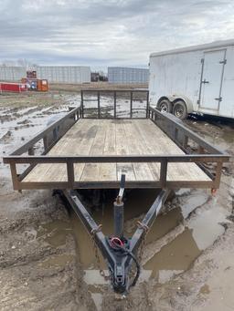 2019 16' PT Dual Axle Trailer