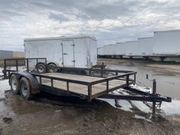 2019 16' PT Dual Axle Trailer