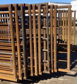 Cattle Panels 10 Panels 2 Gates 24'x68"H