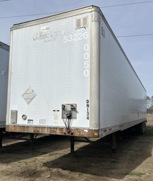 2000 53' Wabash Semi Van Trailer