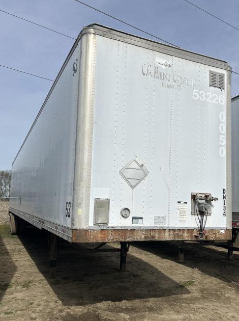 2000 53' Wabash Semi Van Trailer