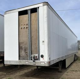 53' Hendrickson Semi Van Trailer