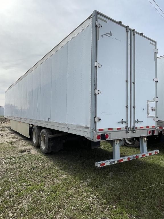 53' Hendrickson Semi Van Trailer