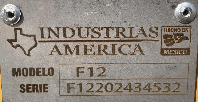 2024 Industrias America 12' Box Grader Blade