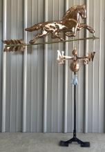 52" Metal Horse Weathervane