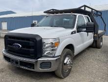 2011 Ford F-350 Super Duty XL Flatbed Truck