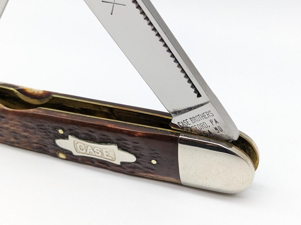 1990 Case XX Classic Jigged Bone Cigar Knife