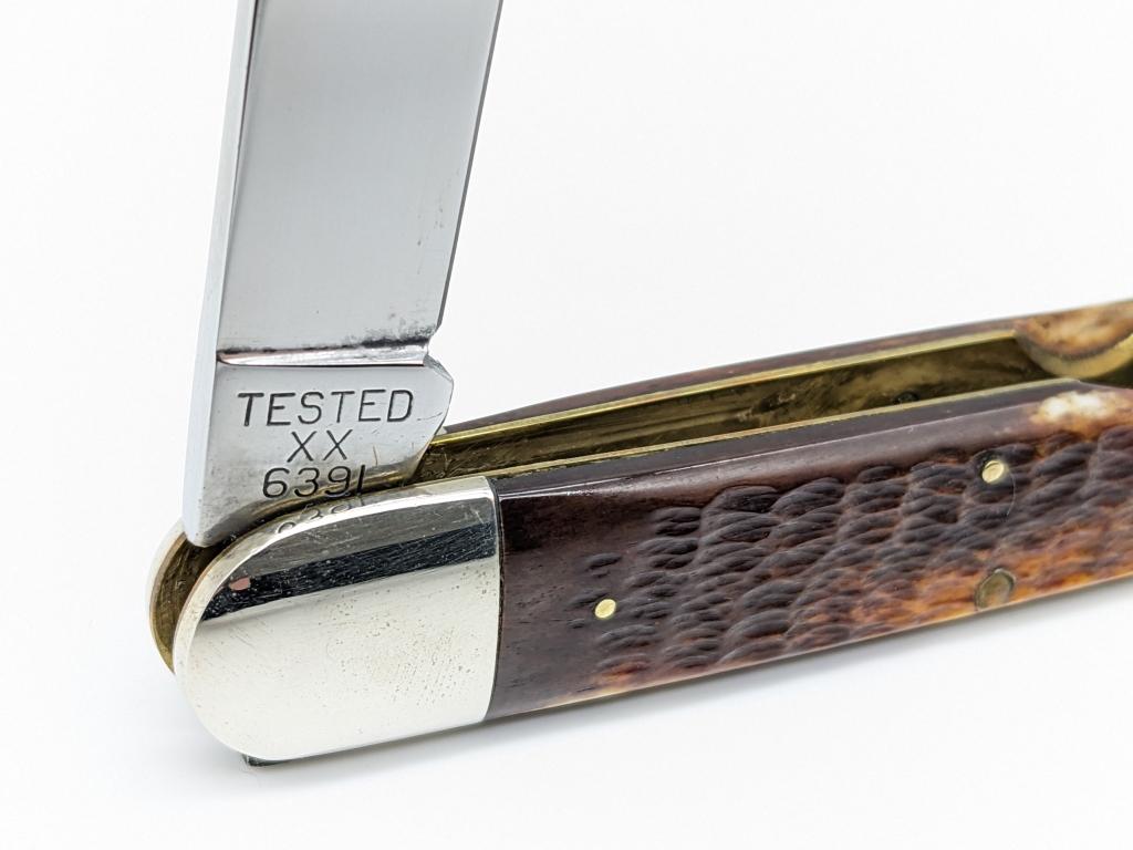 1990 Case XX Classic Jigged Bone Cigar Knife