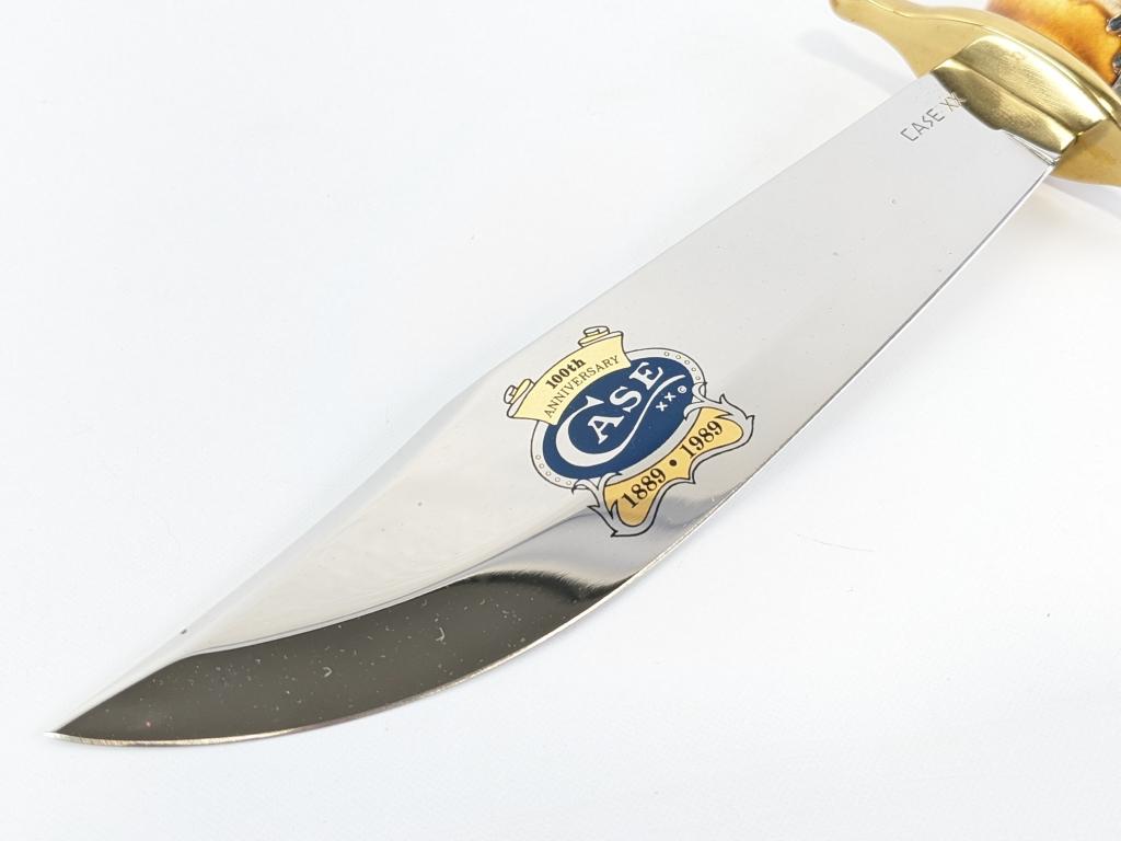 1989 Case XX 100th Anniversary Bowie Knife