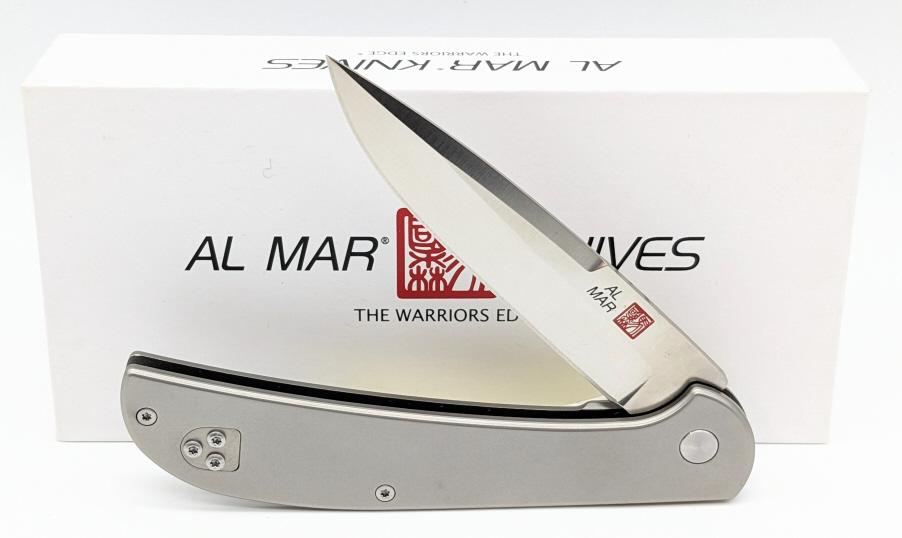 NIB Al Mar Eagle Ultralight Linerlock Folding Knif