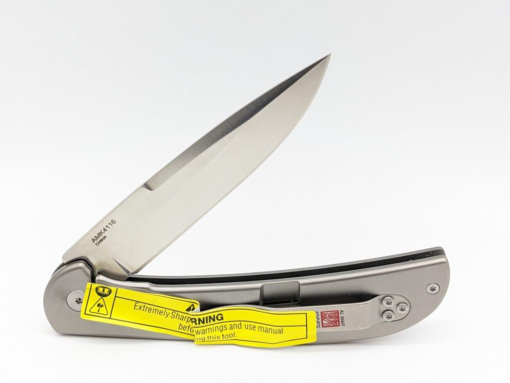 NIB Al Mar Eagle Ultralight Linerlock Folding Knif