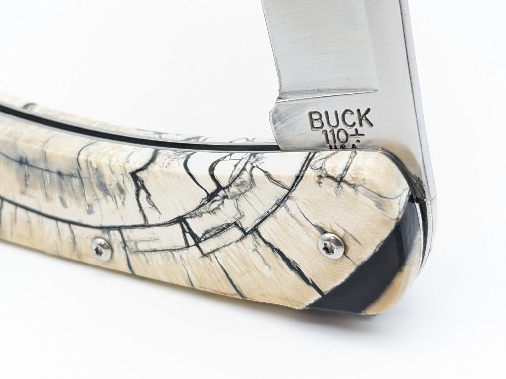 Buck 110 Full Handle Mammoth Tooth Lockback Knife