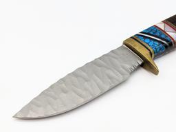Ltd Buck Custom David Yellowhorse Cuthair Knife