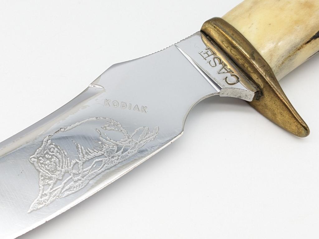Case XX Custom Kodiak Hunting Knife w/ Sheath