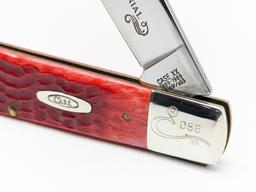 Ltd 1989 Case XX 100th Anni Red Bone Barlow Knife