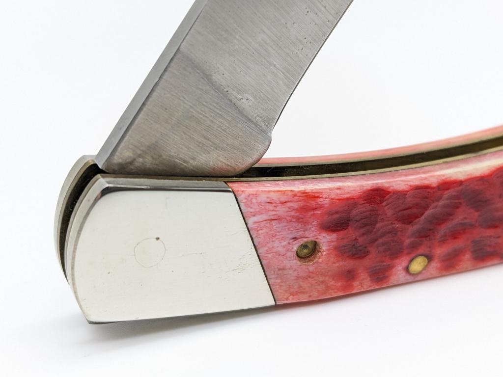 Ltd 1989 Case XX Anni Red Bone Small Caliber Knife