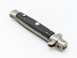 Latama Italian Horn Stiletto Switchblade Knife