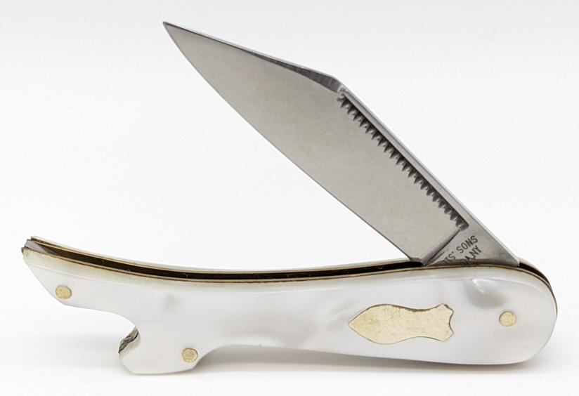 Case. Platts' Sons Faux Pearl Leg Knife