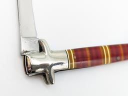 1905-14 Case XX Candy Stripe Bowtie Fishtail Knife