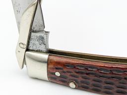1940-64 Case XX Jig Bone Cheetah Knife 6111 1/2