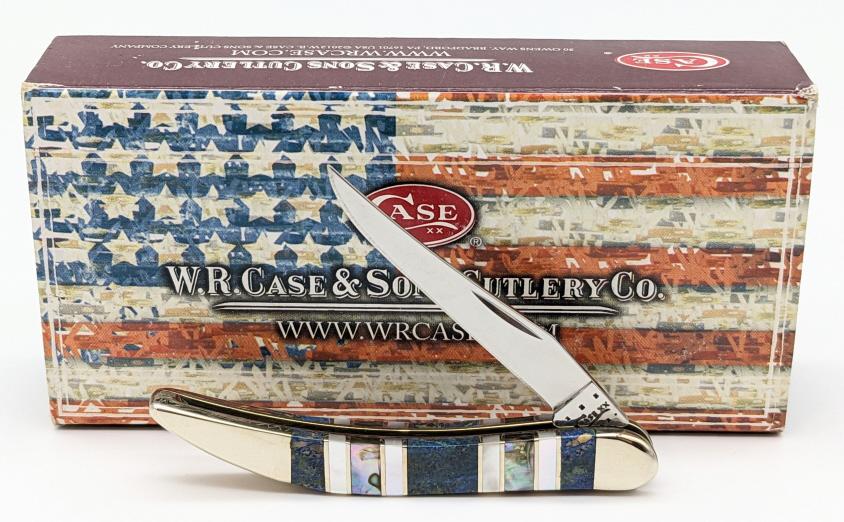 2013 Case XX Exotic Peacock Tiny Toothpick Knife