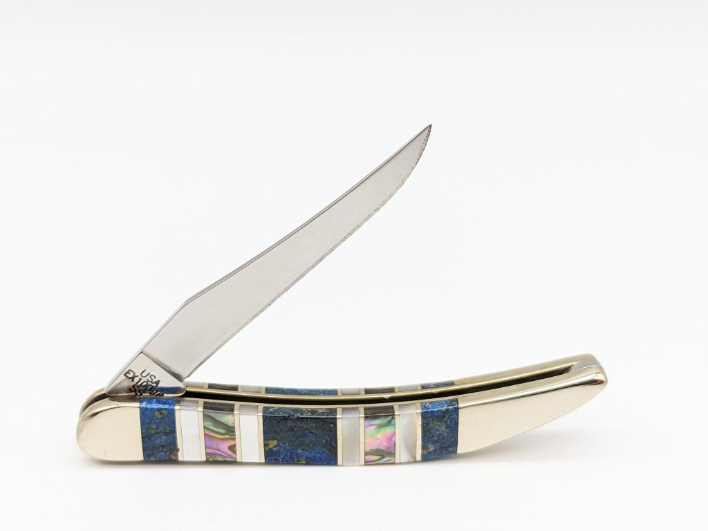 2013 Case XX Exotic Peacock Tiny Toothpick Knife