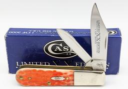 Ltd 2007 Case XX Salmon Bone Barlow Knife w/ Box