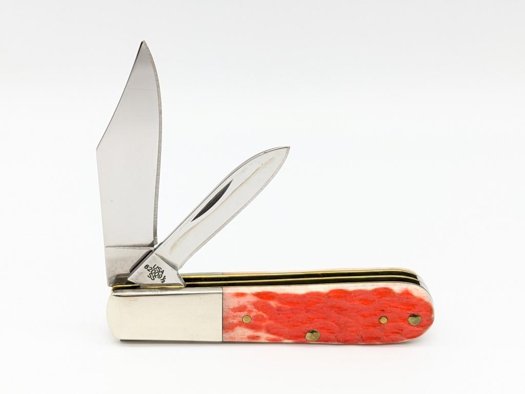 Ltd 2007 Case XX Salmon Bone Barlow Knife w/ Box