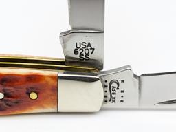 2011 Case XX Chestnut Bone Mini Trapper Knife