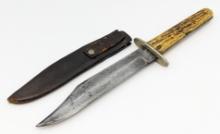Civil War Era Wade & Butcher Clip Point Knife