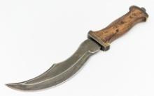 1953 Knights of the Klu Klux Klan Curved Knife