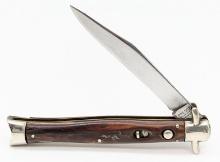 Presto Geo. Schrade Bowtie Fishtail Switchblade