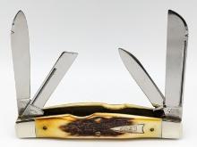 Ltd 1991 Case XX Classic Stag Large Congress Knife