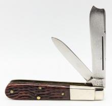 1940-64 Case XX Jig Bone One Arm Razor Knife