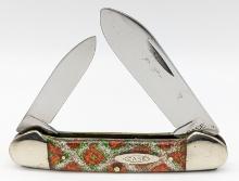 1940-64 Case XX Patterned Celluloid Canoe Knife