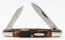 1965-69 Case XX Jig Bone Eisenhower Knife 06263