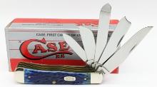 1997 Case XX Blue Bone The Beast 5 Blade Trapper