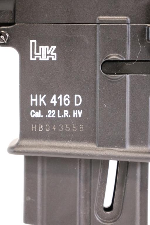 NIB H&K 416D .22 LR Semi Auto Rifle