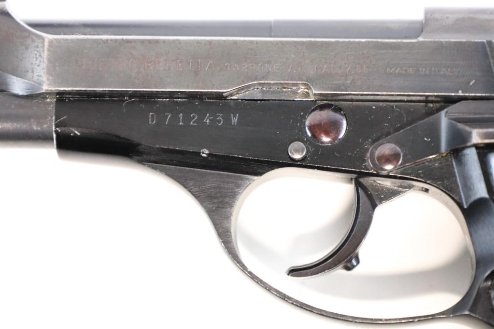Beretta Model 81 .32 Cal Semi Auto Pistol w/ Case